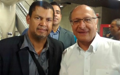 Billy Jacson convida Governador Geraldo Alckmin para o Prêmio comunicação e destaque