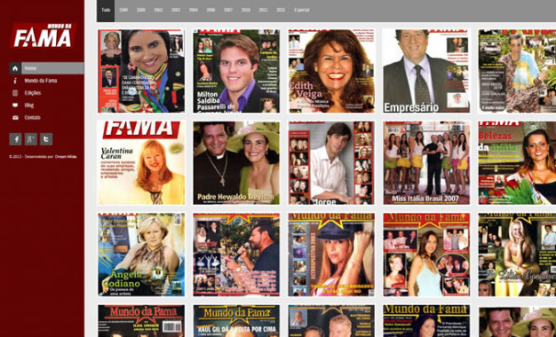 REVISTA MUNDO DA FAMA