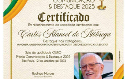 Premiação Comunicação & Destaque 2025